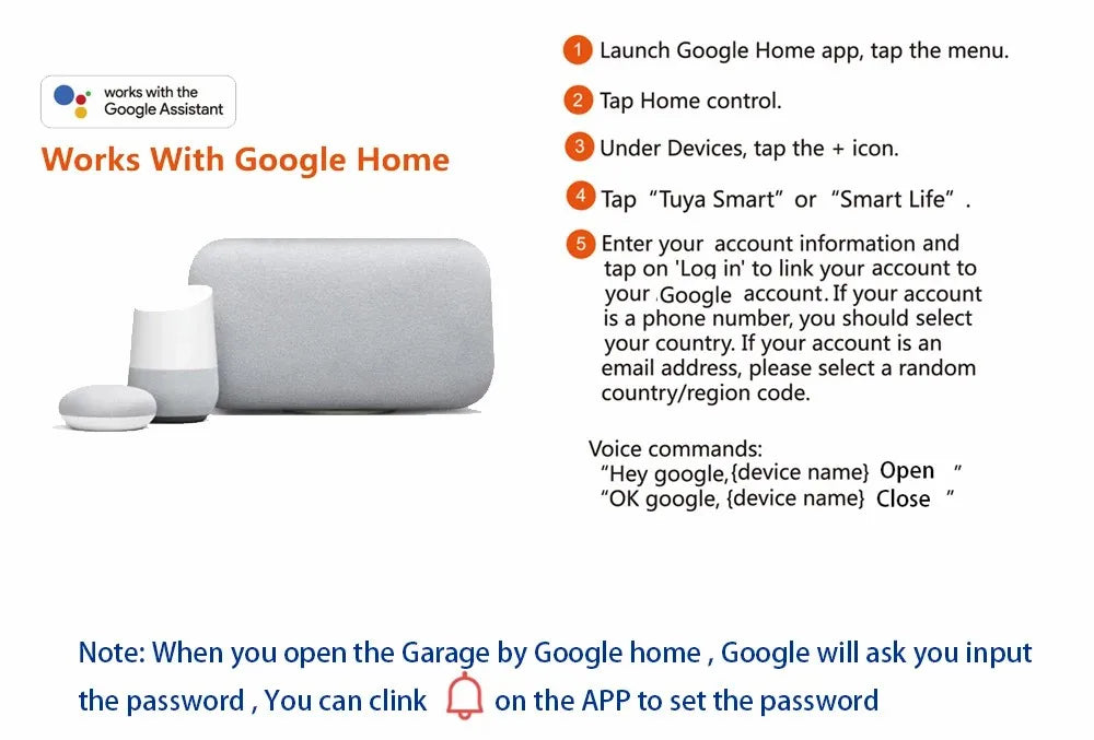 Easily add WIFI Smart Garage Door Opener Controller APP Voice Control Intelligent Switch Work With Alexa Echo Google Home Smart Life